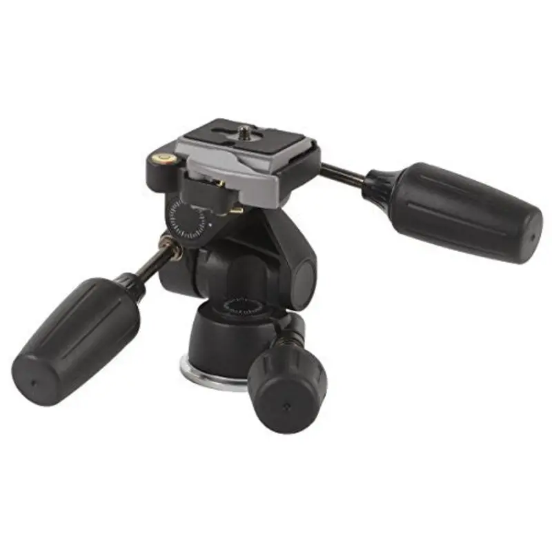 Studio-Assets Magnesium 3-Way Low-Profile Pan/Tilt Tripod Head