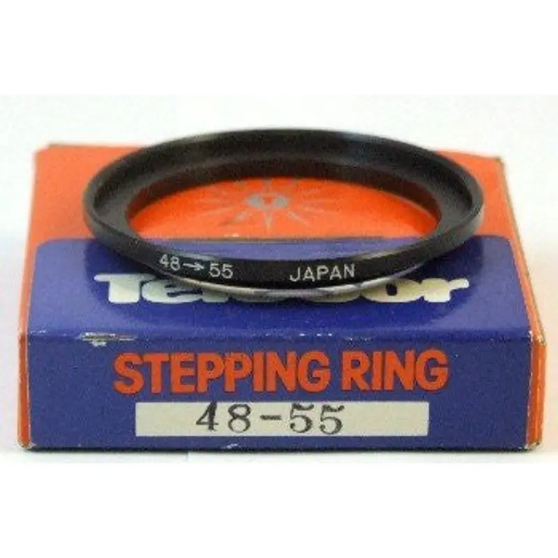 Camera Lens Step Up Filter Adapter Ring 48mm - 55mm made in Japan