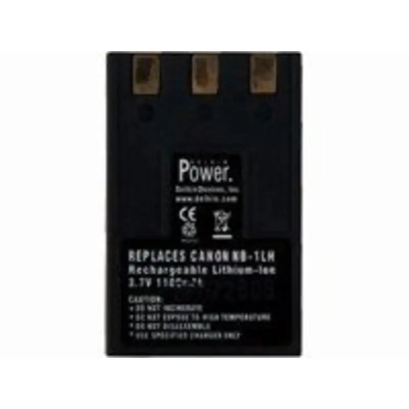 Delkin Equivalent NB-1L Rechargeable Battery for Canon Digital Cameras