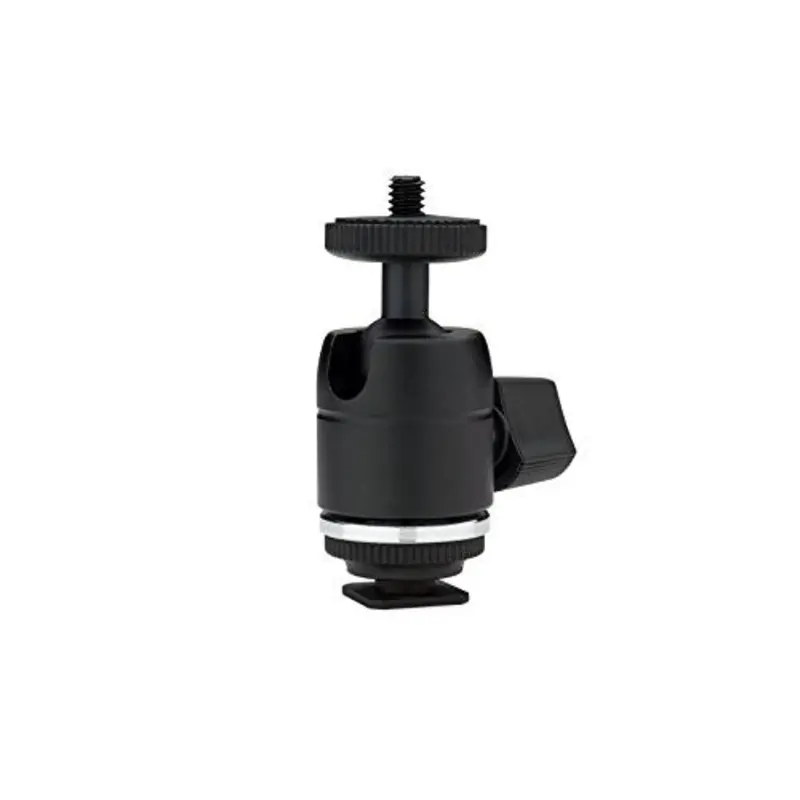 Kupo KG010011 Mini Ball Head with Hot Shoe Adapter (Black)