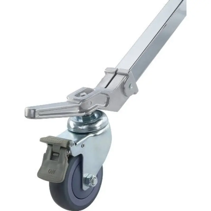 Kupo 100mm Caster with Brake, 30mm Square Adapter, Set of Three, KS940612