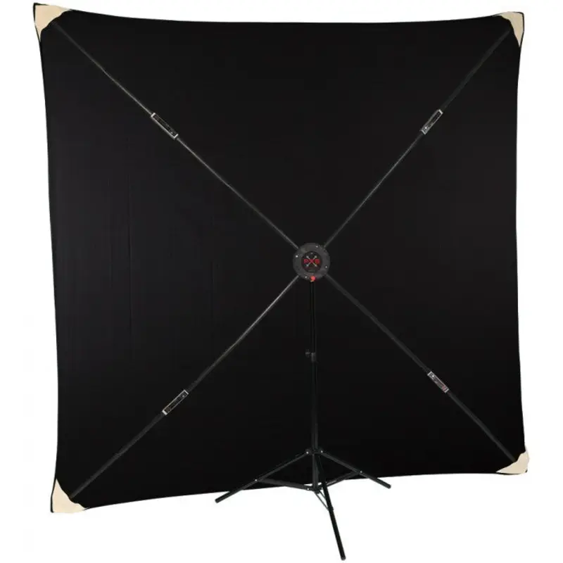 Studio-Assets PXB 8x8' System with Black Muslin Kit
