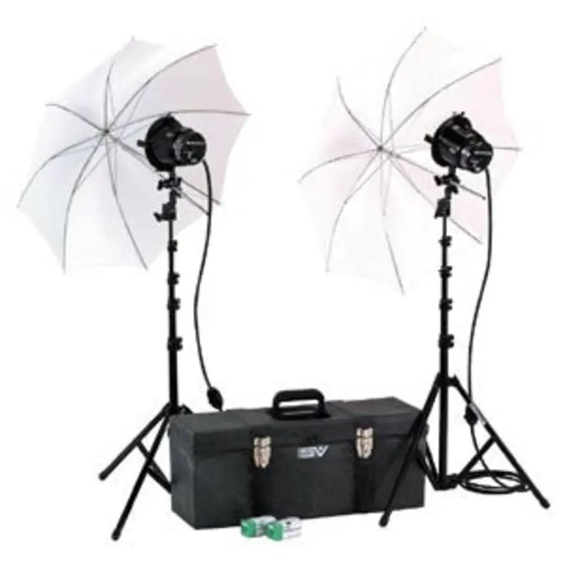 Smith Victor K42U 2-Light 1200-watt Toolbox Kit with umbrellas (401494)