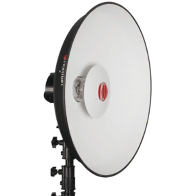 Norman 5X 22" Studio reflector w/ deflector