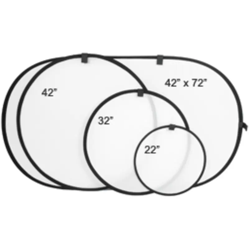 Norman CRK-4272 Collapsible 5-in-1 42"x 72" reflector