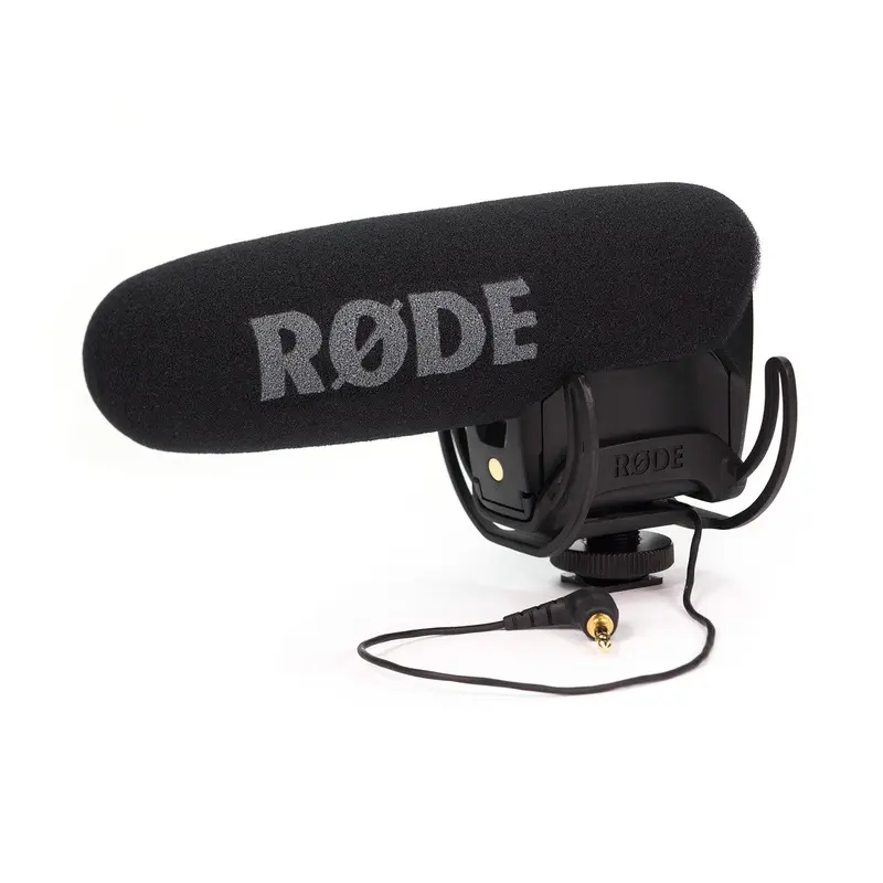 RODE VideoMic Pro with Rycote Lyre Suspension Mount