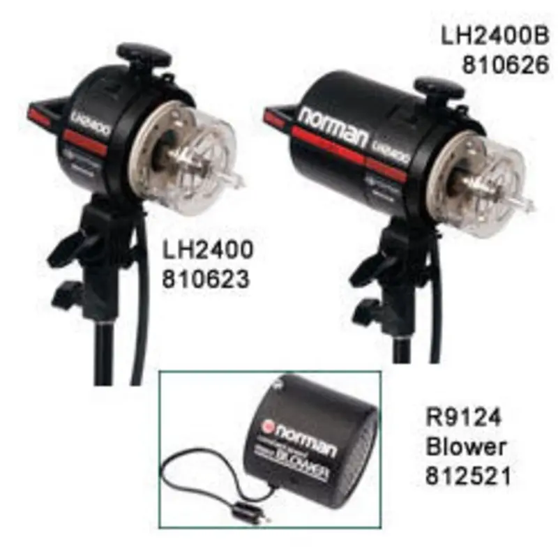 Norman LH2400 2500 watt second lamphead