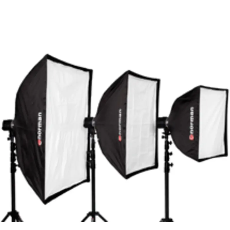 Norman SSB22 22" square "Pop-Up" softbox w/ inner and outer diffusion panels