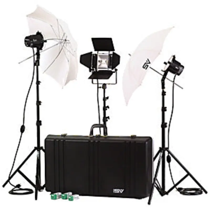 Smith-Victor K77 2200-Watt Interview Lighting Kit