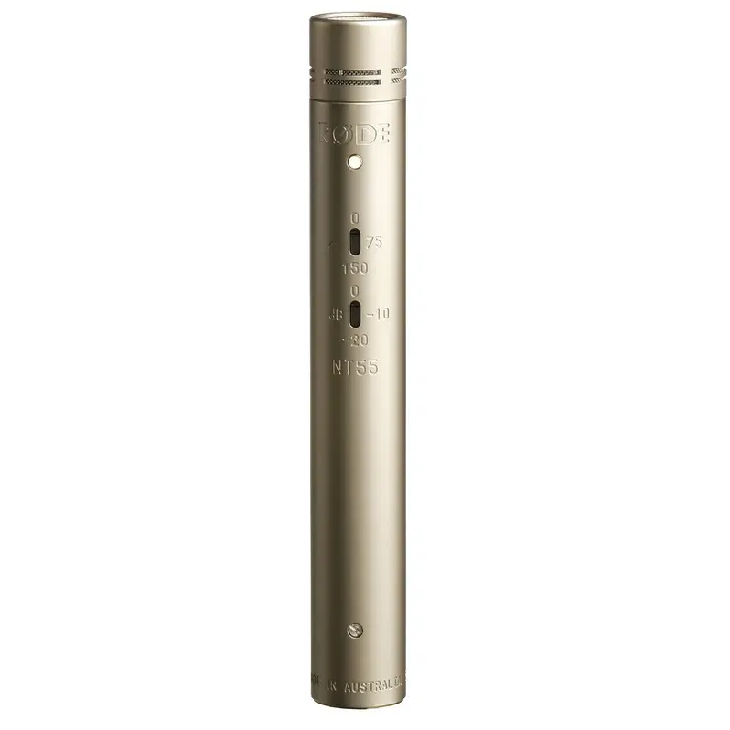 RODE NT55 Compact Condenser Microphone (Single Microphone)