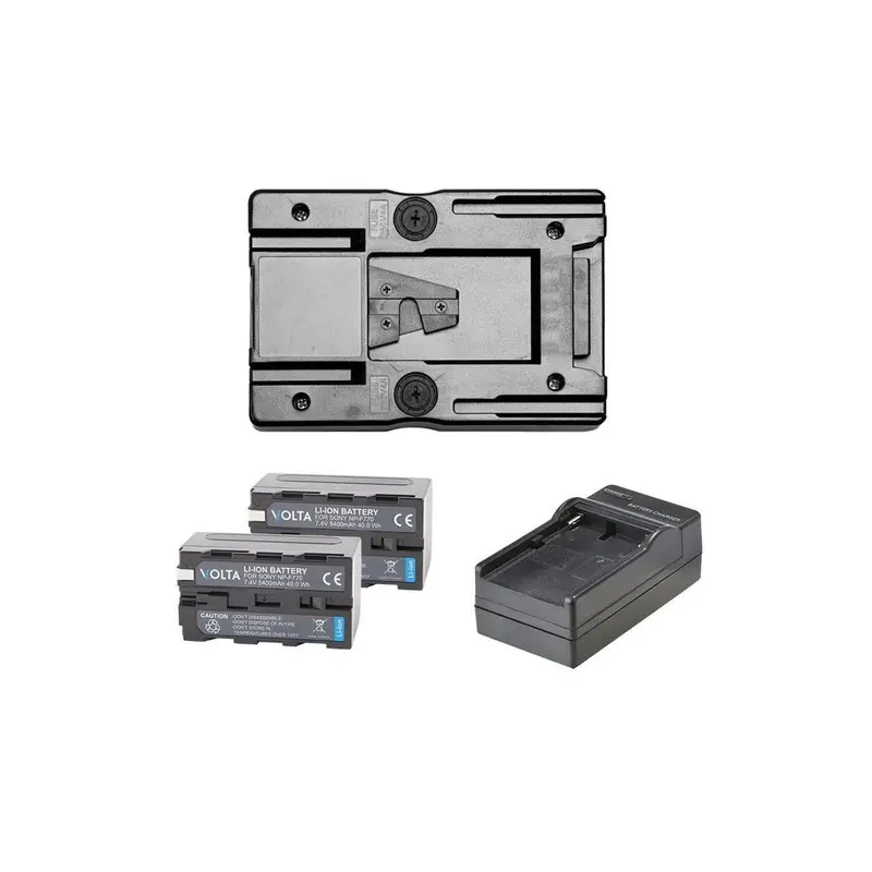 F&V NP-F to V-mount Adapter w/ Batteries Kit 121030018001K