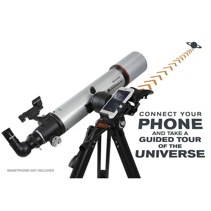 Celestron Starsense Explorer DX 102AZ Smartphone APP-Enabled Refractor Telescope