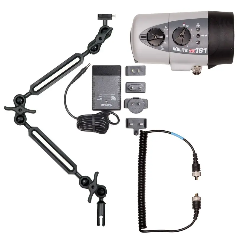 Ikelite DS161 Strobe Kit with Sync Cord + Arm / NiMH 4061.35