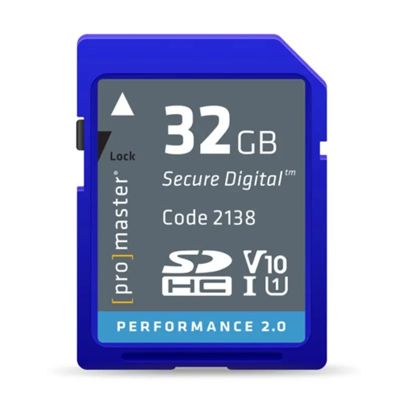 ProMaster Performance 2.0 SDHC - 32GB