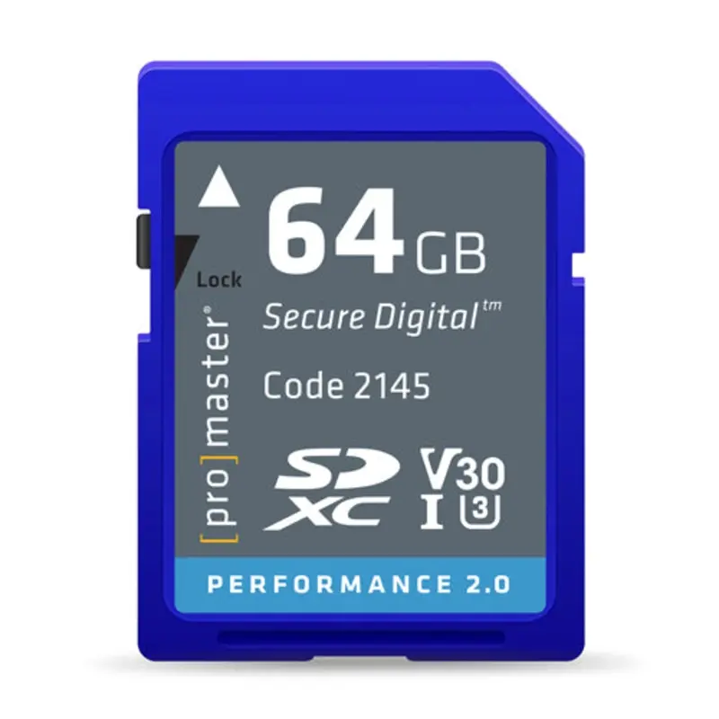 ProMaster Performance 2.0 SDXC - 64GB