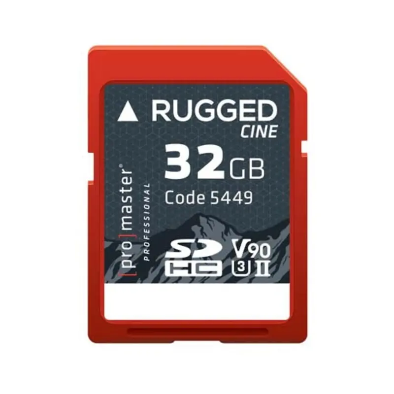 ProMaster Rugged Cine UHS-II SDHC - 32GB