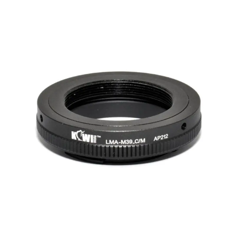 Kiwifotos Mount Adapter - Leica M39 Screw Mount to Canon M