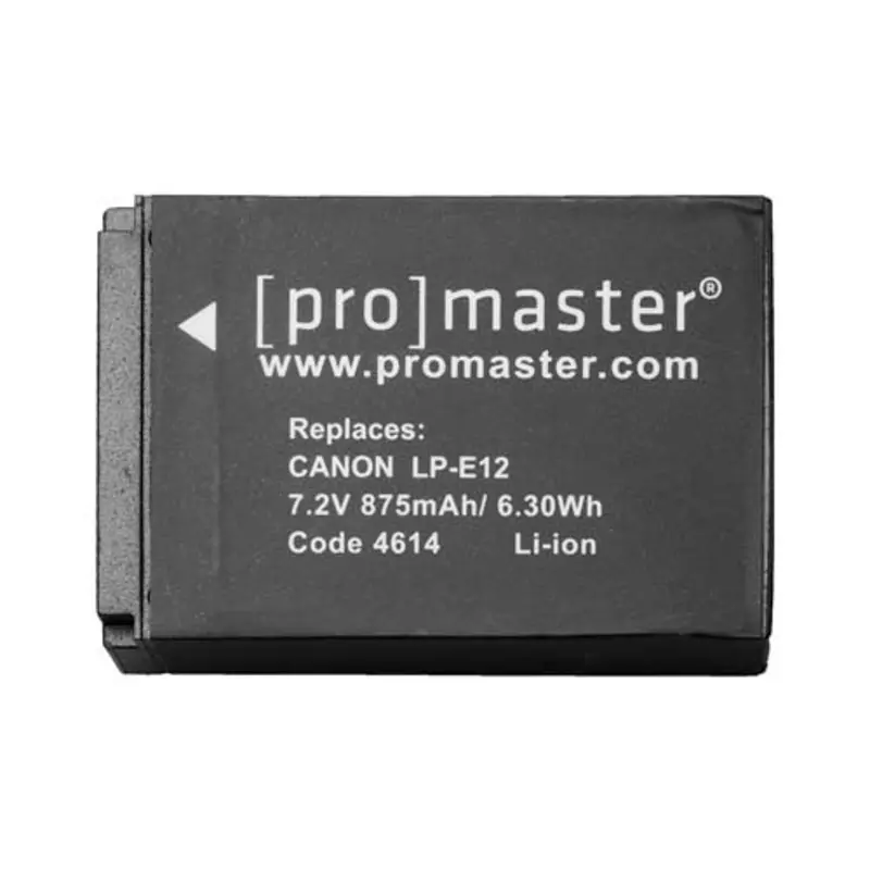 ProMaster Replacement Rechargeable Li-Ion for Canon LP-E12
