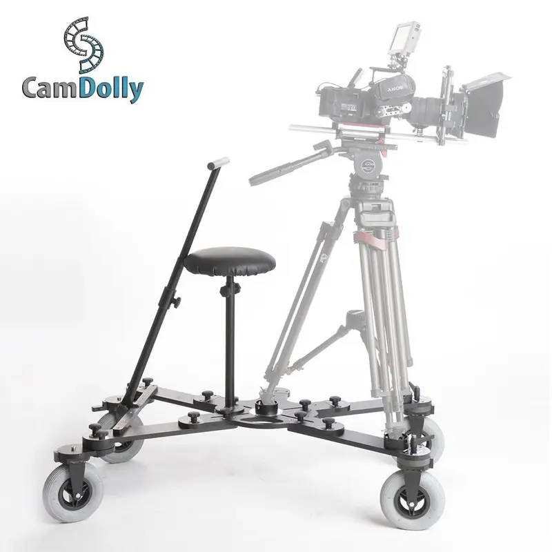 Fotodiox CamDolly Cinema Systems + Two Snake Track Flexible  Rails (2x Rails)