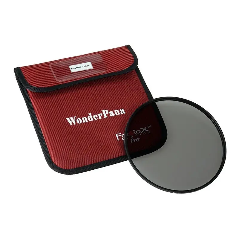 Fotodiox WonderPana 186mm Slim Neutral Density 4 (2-Stop) Filter - Slim ND4 Filter