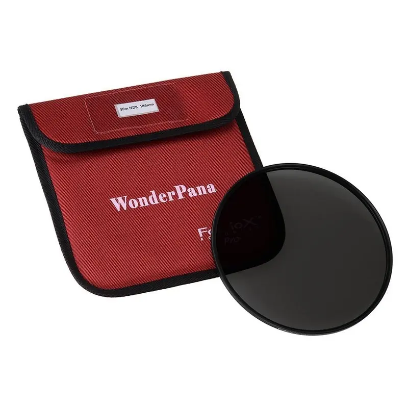Fotodiox WonderPana 186mm Slim Neutral Density 8 (3-Stop) Filter - Slim ND8 Filter