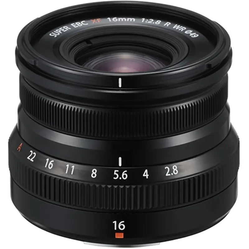 Fujinon XF 16mm F/2.8 R WR - Black
