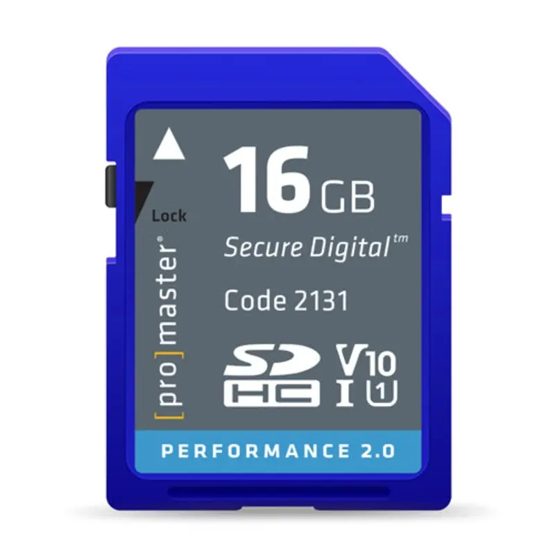 ProMaster Performance 2.0 SDHC - 16GB