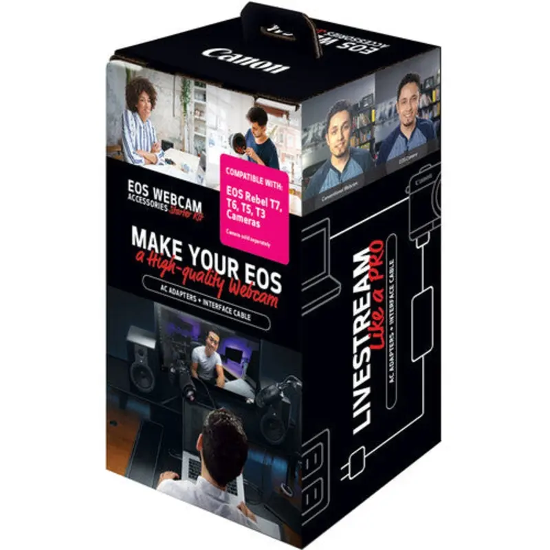 Canon EOS Webcam Accessories Starter Kit for EOS Rebel Cameras