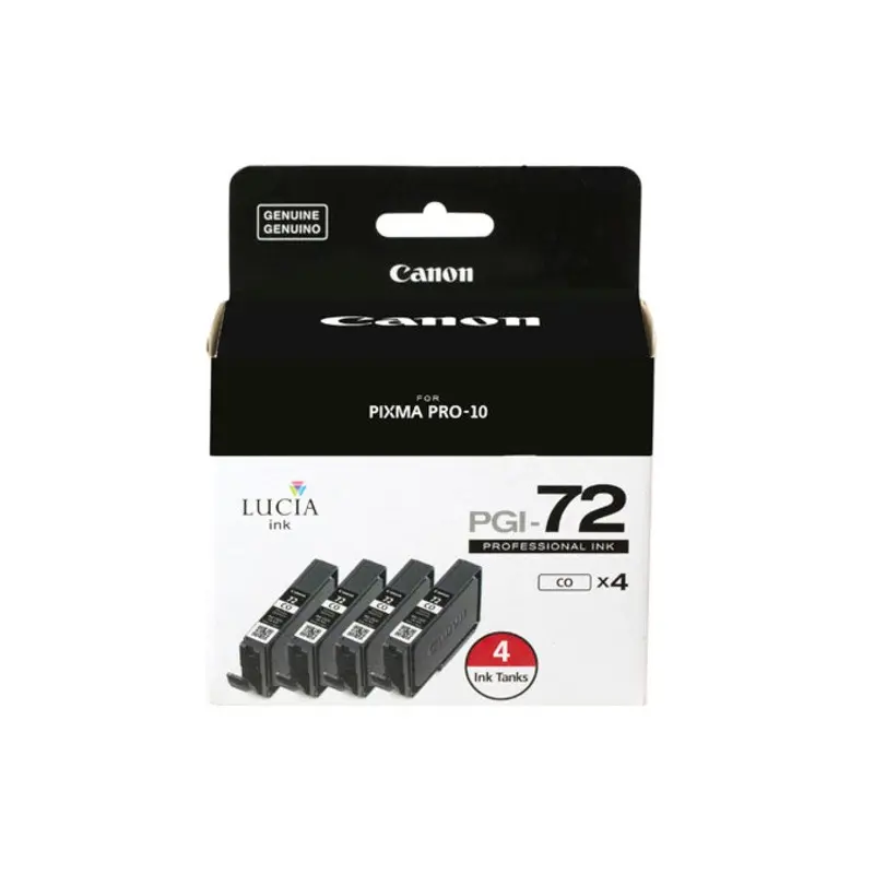 Canon Lucia PGI-72 Chroma Optimizer Ink Tank (4-Pack)