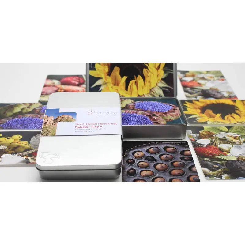 Hahnemuhle Museum Etching 350gsm Tin Box - 4" x 6" - 30 Sheets