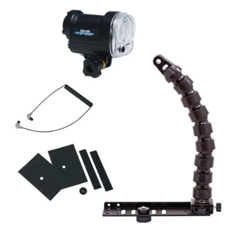 Sea & Sea YS-02 Strobe Lighting Package with Flex Arm & Tray