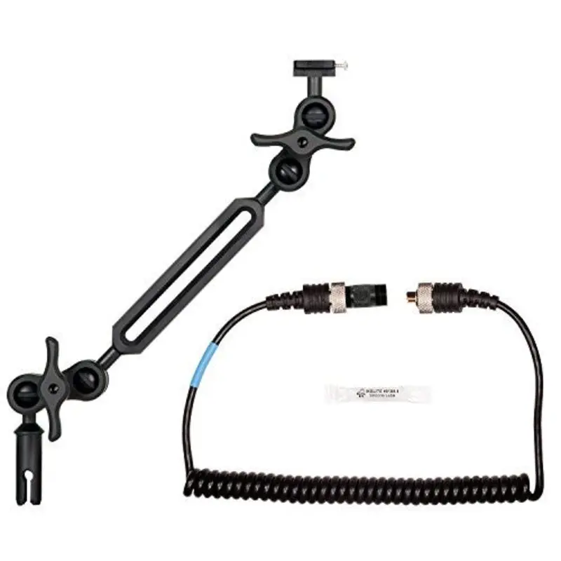 Ikelite Single Ball Arm & Sync Cord
