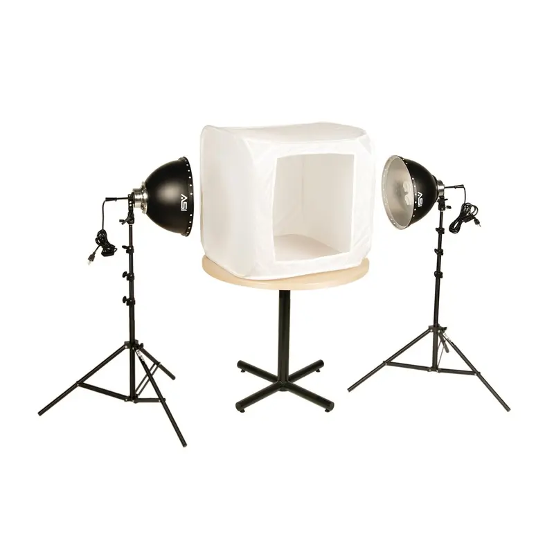 Smith-Victor FLB-2 KIT  2-Light Fluorescent 700-Watt 28 IN. Light Tent Kit
