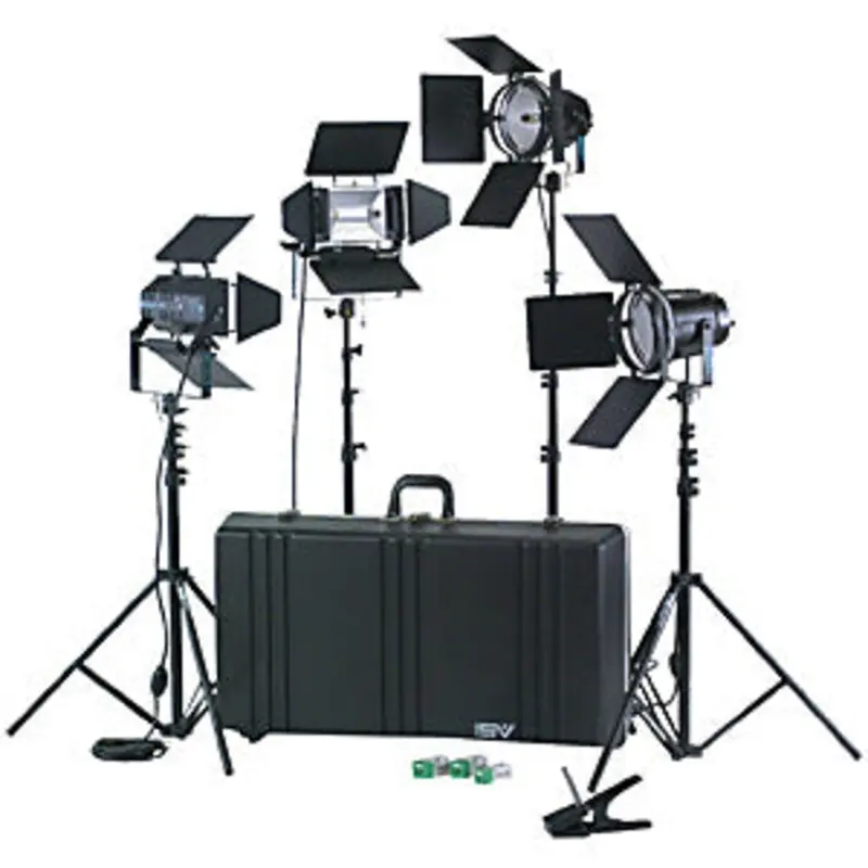 Smith-Victor K76 4-Light 4000-watt Professional Studio Kit