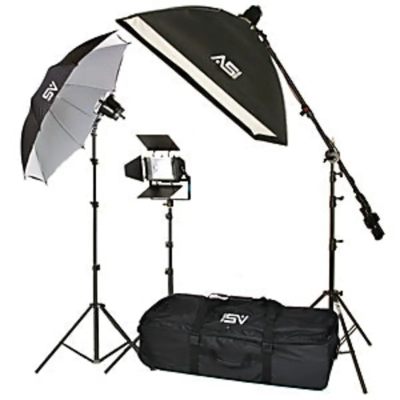Smith-Victor K78 3-Light 1850-Watt Professional Portrait Kit