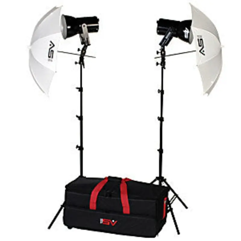 Smith Victor K87 500-Watt Photoflood Umbrella Kit #401457