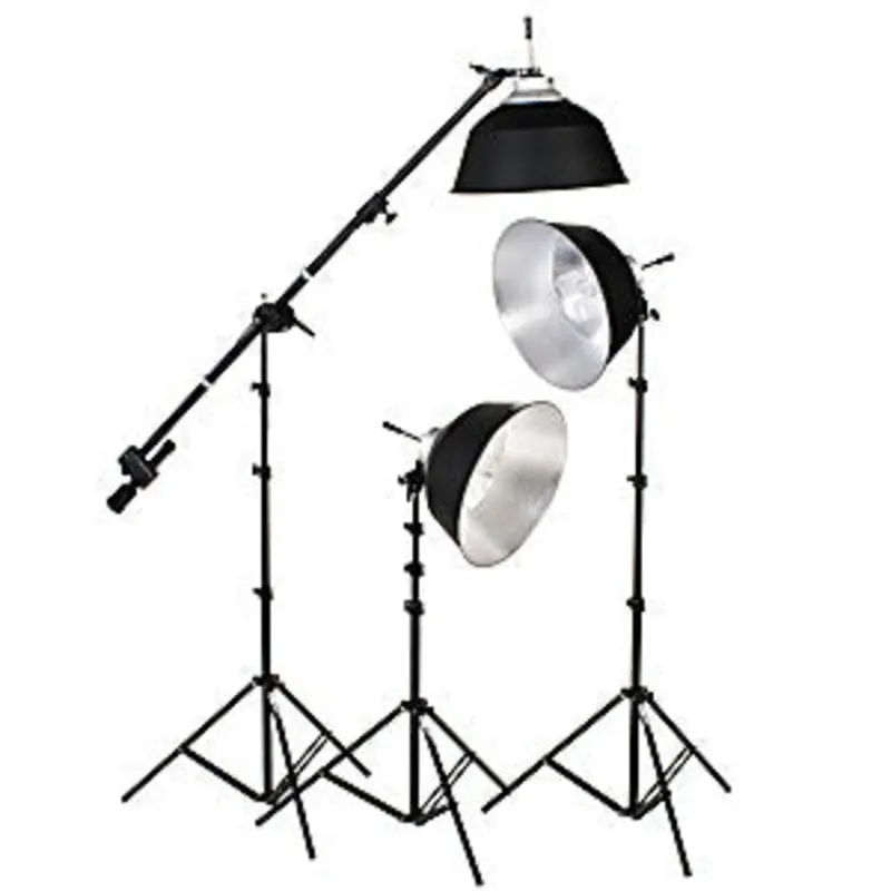 Smith Victor KFL-33 3-Light Fluorescent 1050-watt DigiLight Kit (401535)