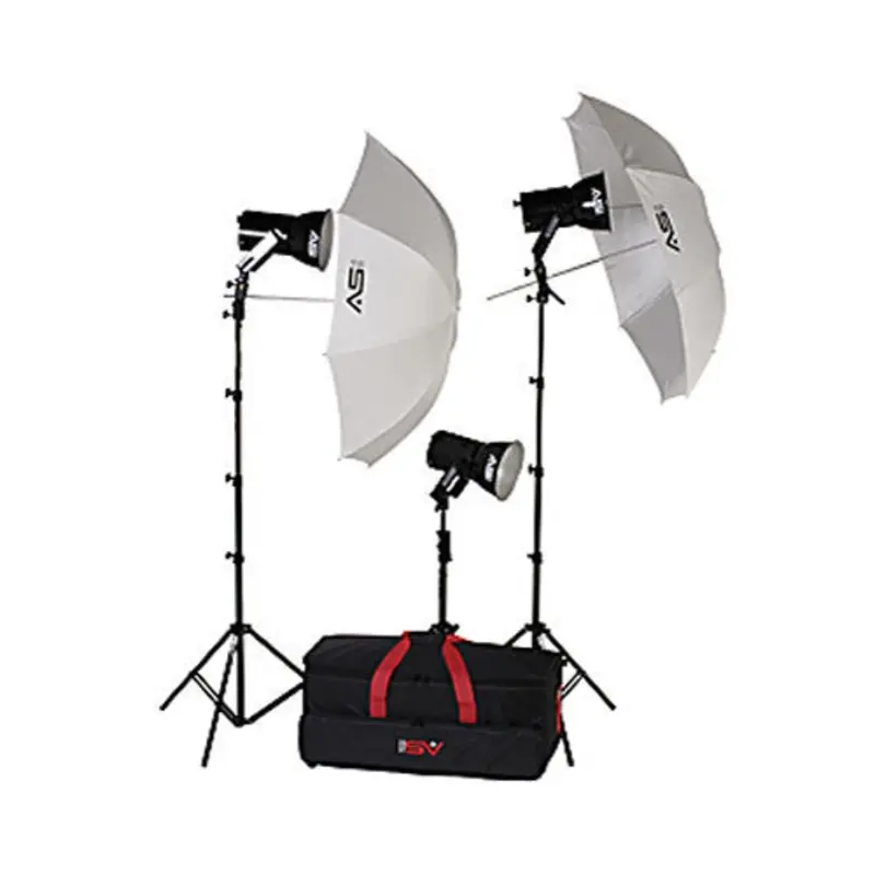 Smith Victor KQ83 3-Light 1800-watt Ultra Quartz location kit (401452)