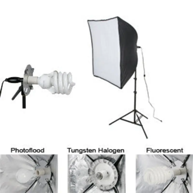 Smith-Victor KSB-500 1-Light 500-watt Economy SoftBox Light Kit