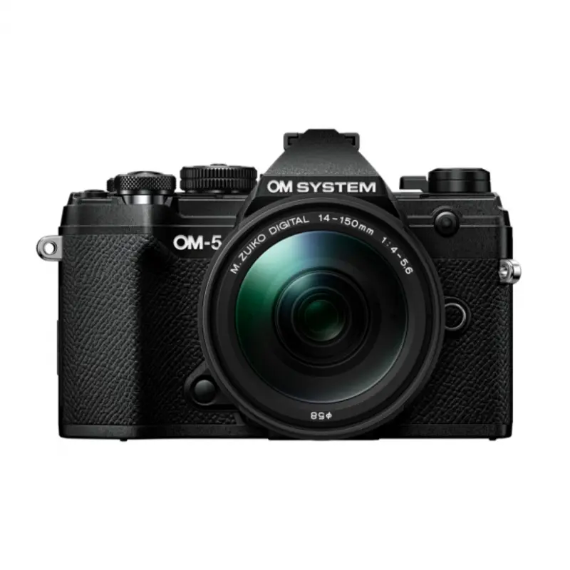 OM System OM-5 Mirrorless Camera with 12-45mm f/4.0 (Black)