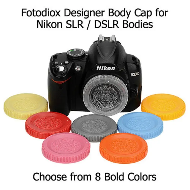 Fotodiox Designer Body Cap for All Nikon F SLR/DSLR Cameras