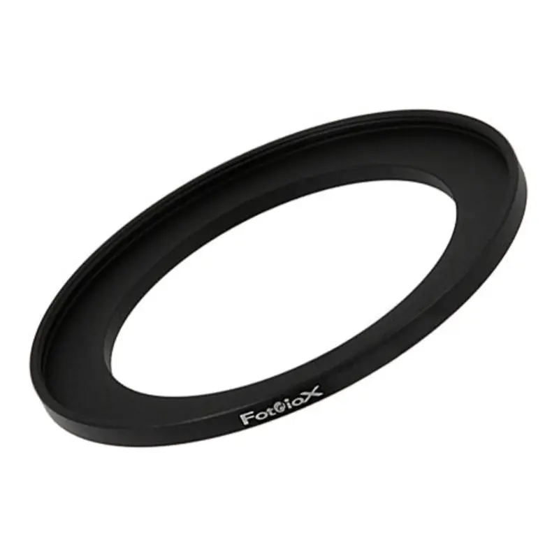 Fotodiox Metal Step-Up Ring Filter Adapter, Anodized Black Aluminum