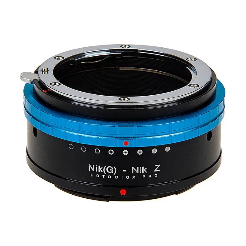 Fotodiox Pro Adapter - Nikon F Mount G-Type Lenses to Nikon Z Mount Mirrorless Cameras