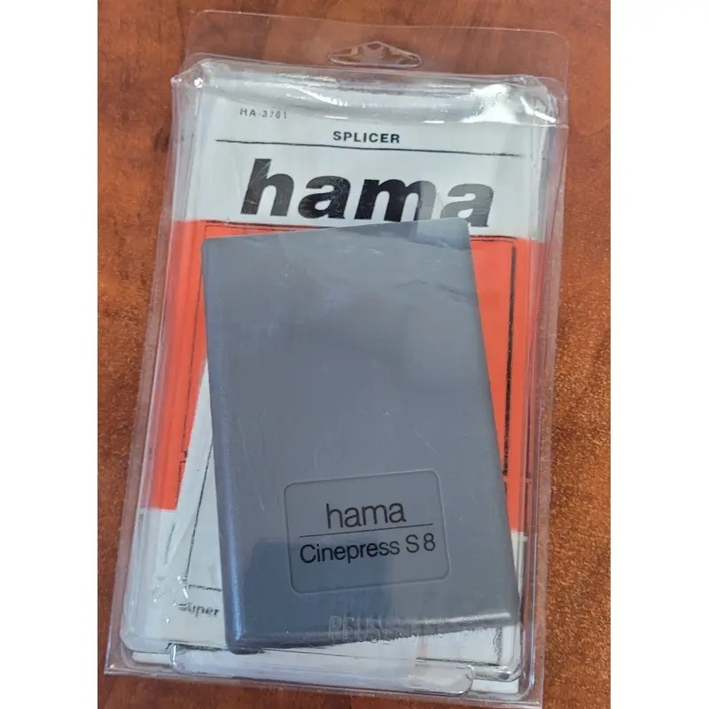 HAMA HA-3781 CINEPRESS Super 8mm DRY FILM Tape Splicer