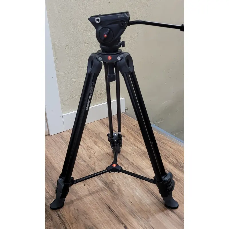 Manfrotto Tripod MVH500A Head / MVT502AM Legs with Spreader & Case