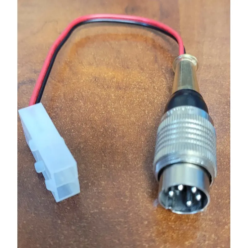 Beaulieu 5008S Charging Adapter cable 5-pin Tuchel Male- Tamiya