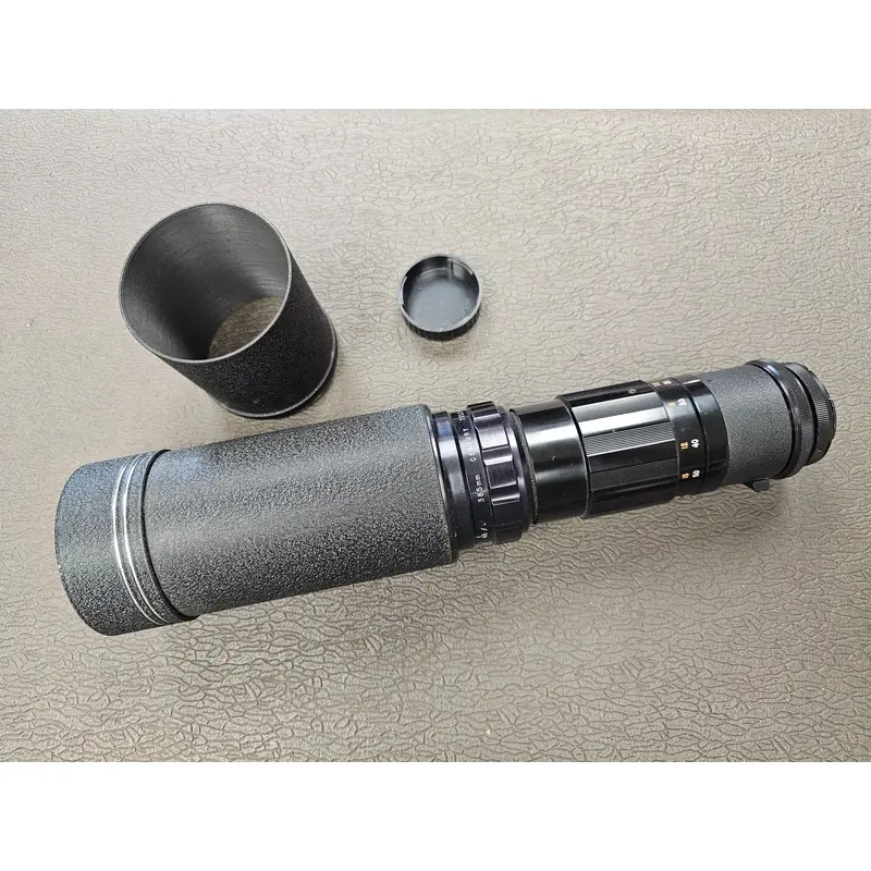 Century Tele-Anthenar II 385mm f4.5 Telephoto Lens Nikon Mount S# 813339