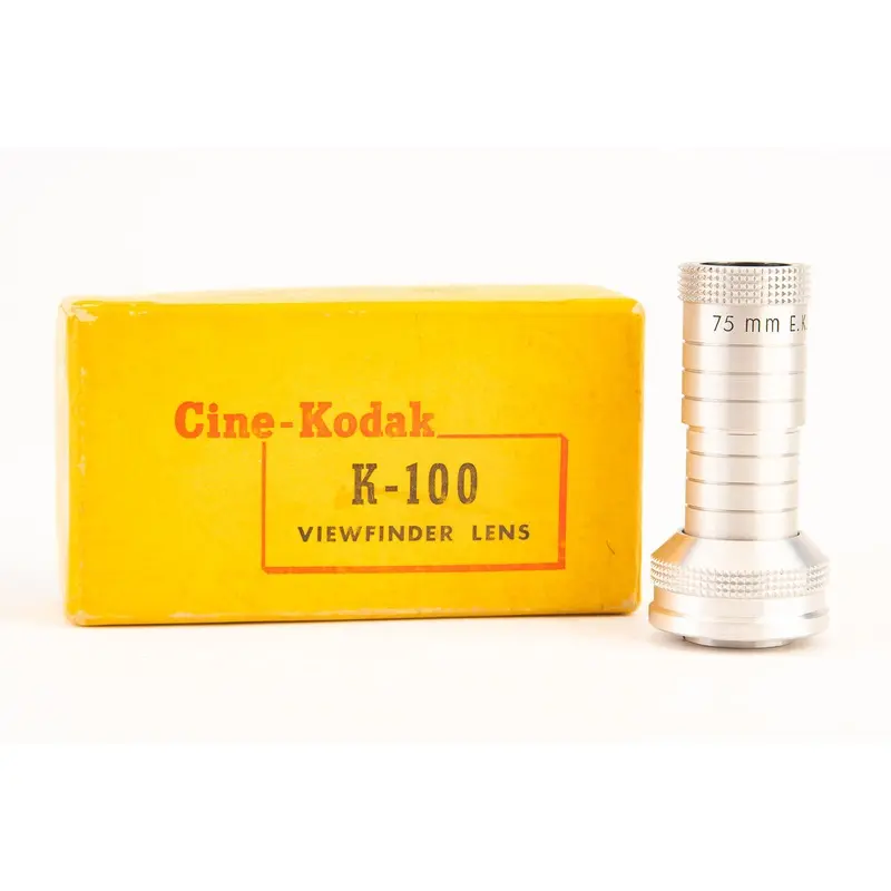 Cine Kodak K-100 Viewfinder Lens (75mm)