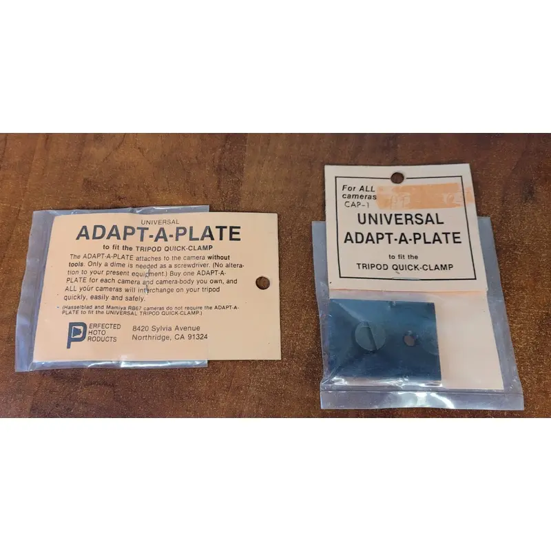 Universal Adapt-A-Plate CAP-1 for Tripod Quick Clamp