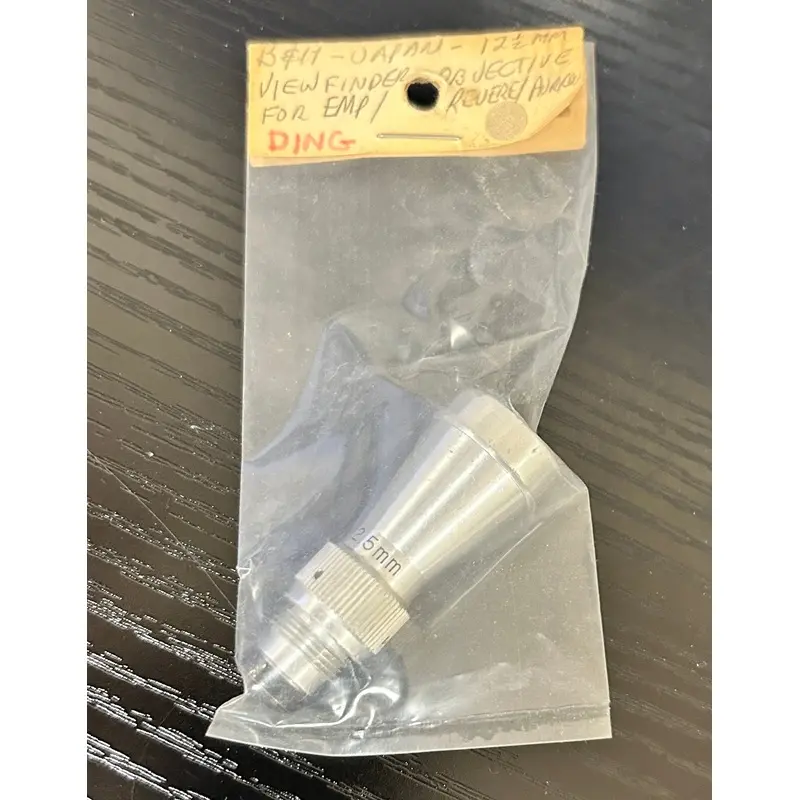 Viewfinder Objective (12.5mm) for Filmo/EMP/Revere/Auricon